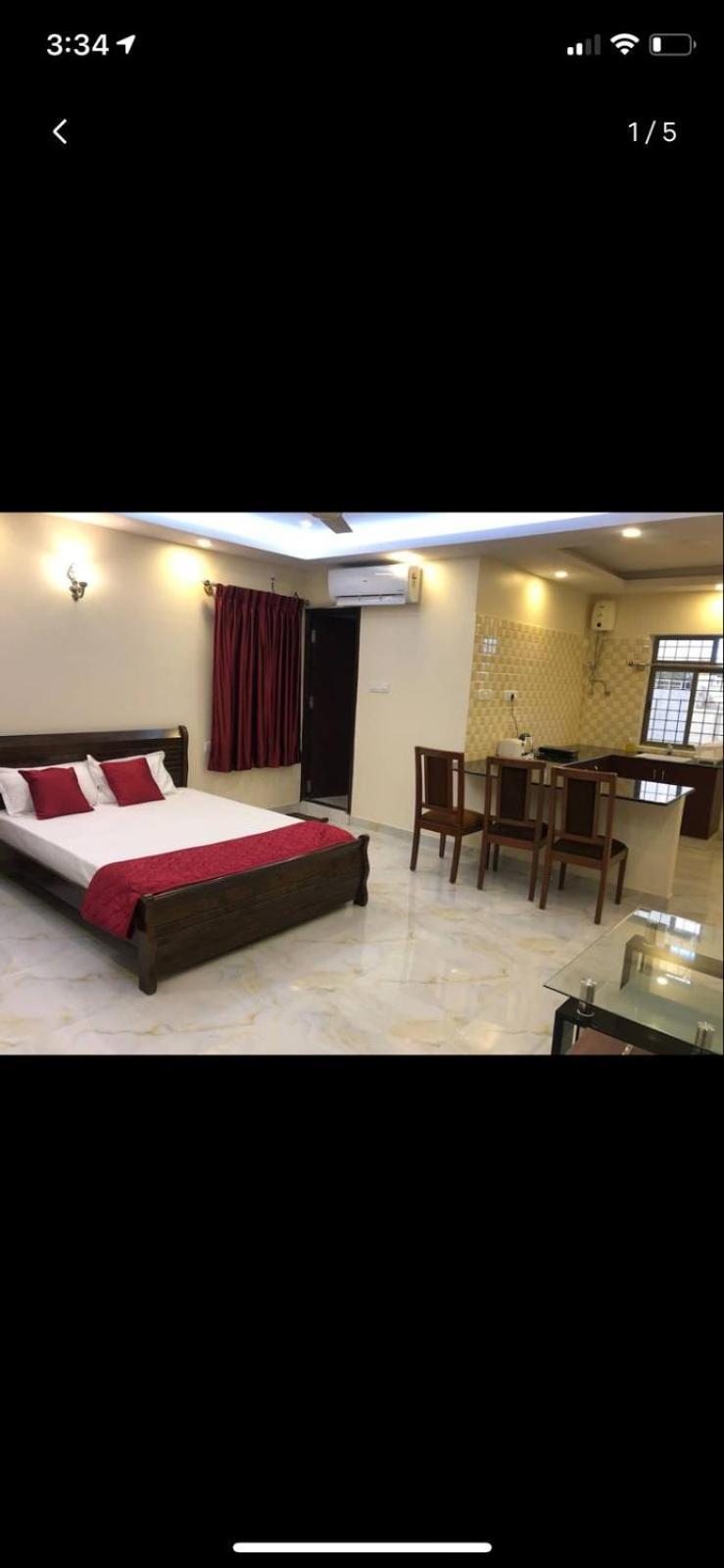 Family Friendly Studio Apartment Bangalore Exteriör bild
