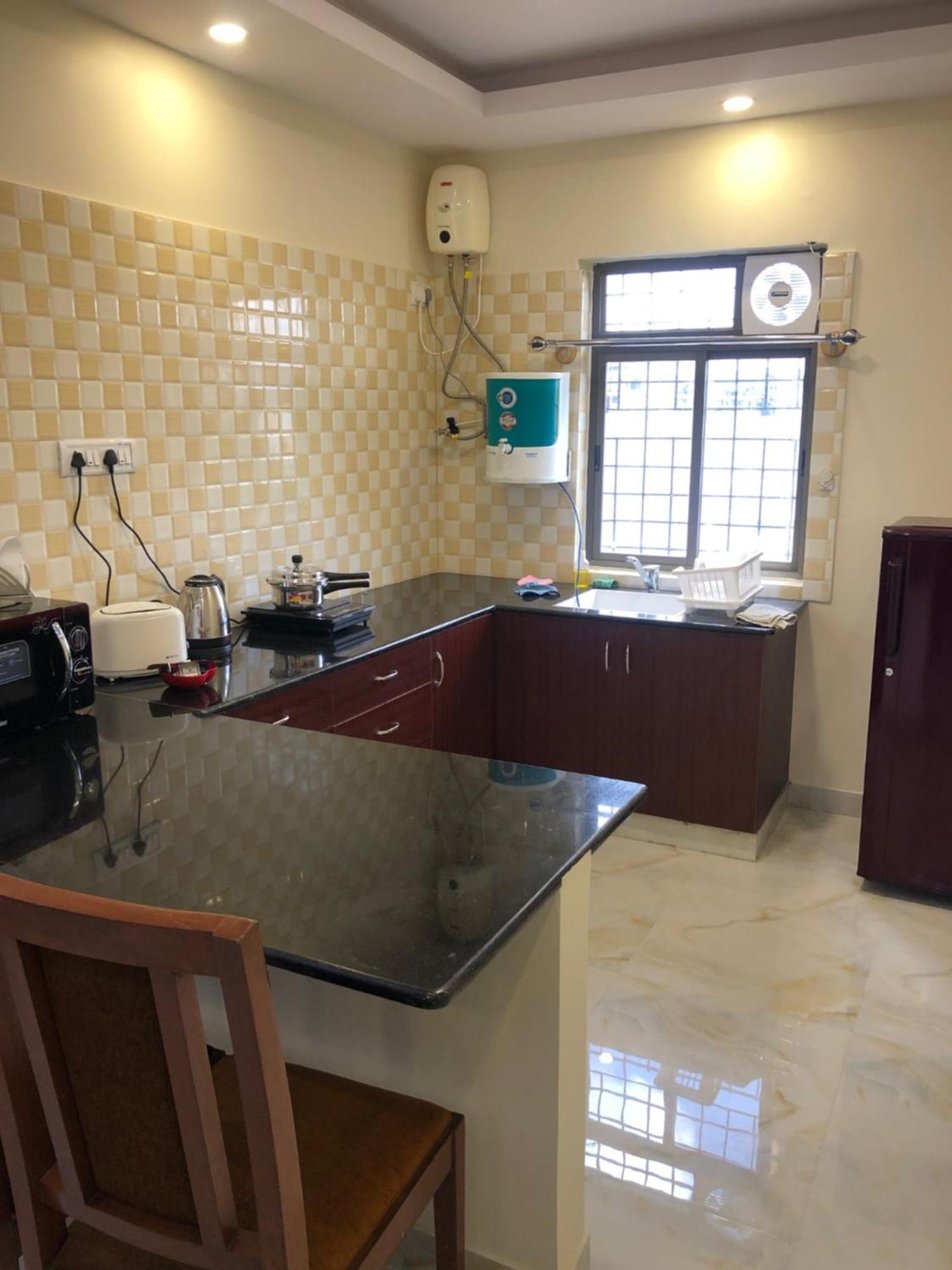 Family Friendly Studio Apartment Bangalore Exteriör bild